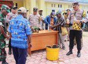 BB Sitaan Miras Dimusnahkan Satnarkoba Polres Deiyai