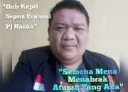 Terkait Pelantikan 17 kepala OPD Di Pemkot Tj Pinang. Sami’un: Itu biasanya, Apabila Ada Eselon II Posisi Kosong Atau Pensiun