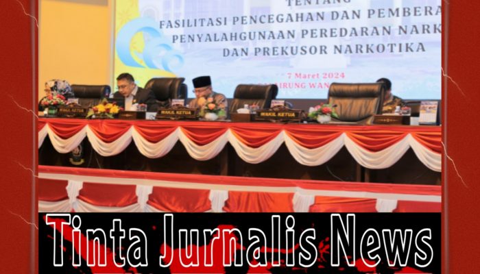 Penyampaian Ranperda Tentang Fasilitasi Pencegahan, Pemberantasan Penyalahgunaan, Peredaran Gelap Narkotika, Prekursor Narkotika.