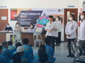 HBP Ke-60, Rutan Batam Gelar Penyuluhan Kesehatan Tentang PHBS Kepada Warga Binaan