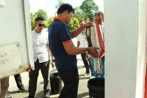 Satgas Migas Bintan Lakukan Pemeriksaan SPBU Yang Ada di Bintan