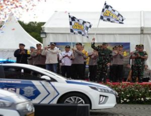 Kapolri Lepas Mudik Gratis Polri Presisi