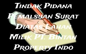 Mengenai Tersangka H, Alson; Masih Menunggu Surat Dari Kemendagri
