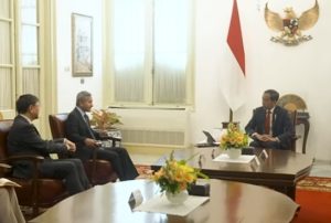 Presiden Jokowi Terima Kunjungan Kehormatan Menlu Singapura