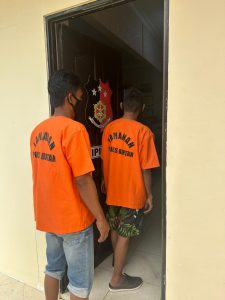 Satreskrim Polres Bintan Keluarkan Surat Penahanan Terhadap 2 Orang Tersangka Kasus Pemalsuan Surat