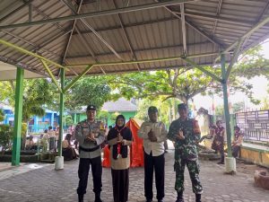 Tanamkan Jiwa Ksatria Sejak Dini, Bhabinkamtibmas Kijang Kota Polsek Bintan Timur Ikuti Persami