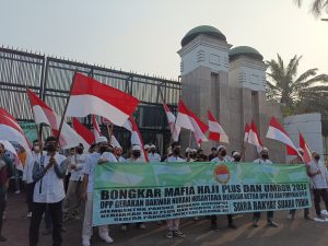 Setelah Aksi di KPK, GDN-Nusa Gelar Aksi di DPR Minta Buat Pansus Korupsi Kuota Haji Plus dan Umroh