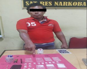 Pengedar Sabu di Batang Kumu Digulung Satres Narkoba Polres Rohul