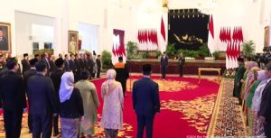 Presiden Jokowi Saksikan Pengucapan Sumpah Suharto Sebagai Wakil Ketua MA Bidang Non-Yudisial