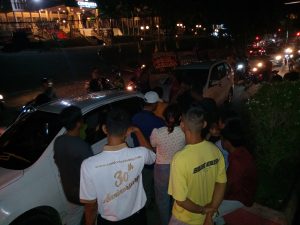 Tabrakan Dramatis di Depan Hotel Comforta Tanjungpinang Timur: Dua Mobil Rusak Parah Tanpa Korban Jiwa