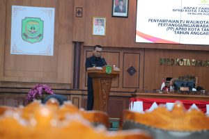 DPRD Tanjungpinang Gelar Rapat Paripurna: Pj Walikota Sampaikan Ranperda Pertanggungjawaban APBD 2023