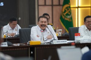 Jaksa Agung ST Burhanuddin Terima Audiensi dengan Panitia Seleksi Calon Pimpinan dan Dewan Pengawas KPK 2024-2029