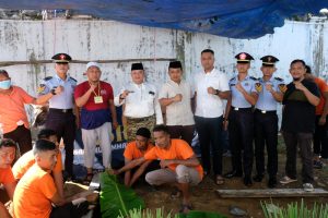 Rutan Tanjungpinang Sembelih Hewan Kurban dengan Partisipasi Warga Binaan untuk Idul Adha