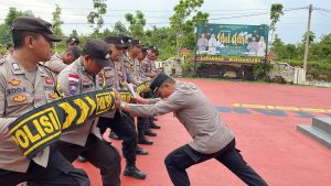Polres Bintan Tingkatkan Kesiapan Jelang Pilkada 2024 dengan Latihan Pengendalian Massa