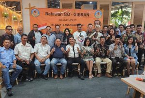 Relawan Go Gibran Bersama Tokoh Relawan Prabowo Gibran Rayakan Ultah Jokowi ke 63