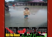 Banjir Kembali Landa Wilayah Simpang Tiga Lahomi, Nias Barat