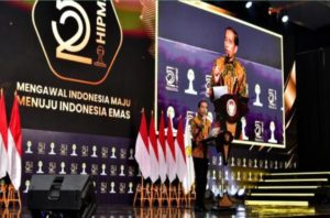 Presiden Jokowi Ajak Hipmi Fokus pada Bonus Demografi untuk Capai Indonesia Emas 2045