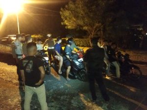 Polres Bintan Tangkap 8 Remaja Pelaku Balap Liar di Jalan Raya Busung