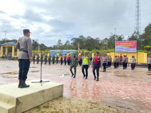 Apel Siaga di Polres Deiyai: Persiapan Matang Operasi Patuh Cartenz 2024