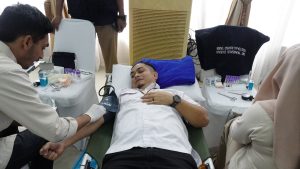 Menyambut Hari Bhakti Adhyaksa Ke -64 Kejati Kepri Gelar Donor Darah Dan Pemeriksaan Kesehatan Gratis