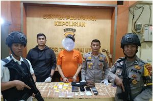 Polisi Ciduk Dua Bandar Sabu di Tambusai Utara, Ratusan Gram Sabu Disita