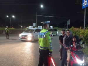 Polres Bintan Intensifkan Patroli Serentak: Cegah Kejahatan Jalanan di Malam Minggu