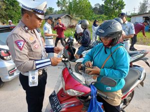 Operasi Patuh Seligi 2024 Polres Bintan: 20 Pelanggar Terjaring di Hari Pertama