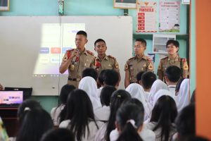 Sosialisasi Rekrutmen Calon Taruna Akmil di SMP Kartika XVII-1 Disambut Antusias