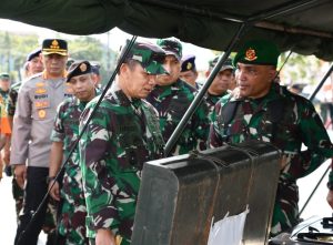 Latihan Gabungan TNI-Polri untuk Penanggulangan Bencana di Kepri Resmi Dibuka Pangdam I/BB