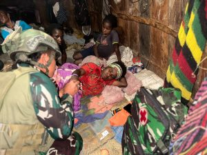 Responsif dan Sigap, Prajurit ‘Buaya Putih’ Turun Langsung Bantu Warga di Honai