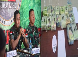 Satgas Pamtas RI-Malaysia Gagalkan 16,7 Kg Sabu di Temajuk, Pangdam Beri Apresiasi Langsung