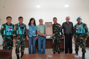 Kunjungan Satgas Indobatt XXIII-R: Mempererat Kerja Sama dan Dukungan untuk Masyarakat Suwwanan