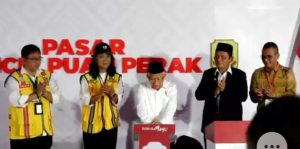 Wapres Ma’ruf Amin Resmikan Pasar Encik Puan Perak Tanjungpinang, Dorong Ekonomi Lokal