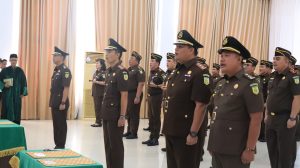 Kajati Kepri Lantik Pejabat Eselon III Diwilayah Hukum Kejati Kepri