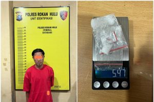 Dua Pria Ditangkap Sat Resnarkoba Polres Rohul dalam Kasus Narkotika