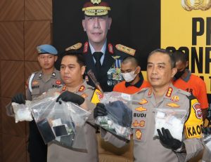 Sat Resnarkoba Polresta Tanjungpinang Berhasil Tangkap 5 Orang Tersangka Pengedar Narkotika