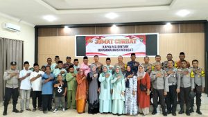 Tingkat Kepercayaan Masyarakat, Polsek Bintan Utara Terus Laksanakan Jumat Curhat
