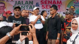 Tak Dapat Kupon Door Prize, Warga Ricuh saat Perayaan Hari Jadi Kepri ke-22 Tahun di Tanjungpinang