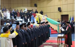 Pelantikan Anggota DPRD Bintan Periode 2024-2029 Berlangsung Lancar, Pengamanan Ketat Diterapkan