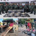 Satgas Pamtas Yonarmed 11 Kostrad Gagalkan Penyelundupan 480 Kaleng Miras Merek Huster di Sebuku, Nunukan Tinta Jurnalis News