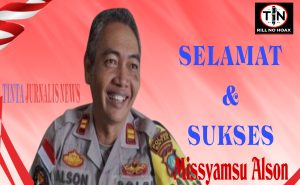 Pimpinan Media Tinta Jurnalis News Apresiasi Pengangkatan Misyamsu Alson sebagai Kapolsek Tanjungpinang Kota