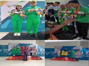 Atlet Perbakin Sumut Sumbang 4 Medali Menembak di PON XXI 2024