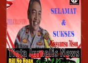 Pimpinan Media Tinta Jurnalis News Apresiasi Pengangkatan Misyamsu Alson sebagai Kapolsek Tanjungpinang Kota
