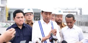 Presiden Jokowi Resmikan Smelter Grade Alumina Refinery PT Borneo Alumina Indonesia di Mempawah