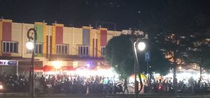 Sabtu Malam Berubah Semarak, Keberhasilan Pembangunan Jadikan Jalan Bandara RHF Destinasi Andalan