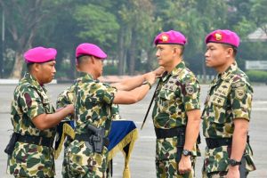 Sertijab Danyonkes 2 Mar: Danmenbanpur 2 Mar Tegaskan Pentingnya Peningkatan Kualitas Personel