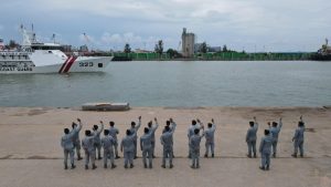 Bakamla RI Lepas KN Pulau Dana-323 dalam Misi Muhibah ke Vietnam dan Singapura