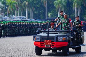 Pangkogabwilhan I Pimpin Apel Kesiapan Pam VVIP Jelang Pelantikan Presiden dan Wakil Presiden 2024-2029