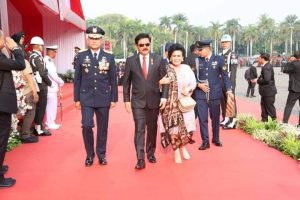 Menko Polhukam Hadiri Upacara HUT ke-79 TNI: Apresiasi Setinggi-tingginya atas Dedikasi Prajurit