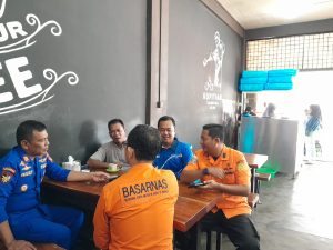 Satpolairud Polres Bintan Coffee Morning Bersama Basarnas Tanjung Pinang